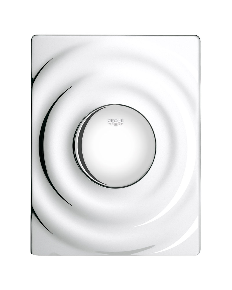 Grohe Surf bouton de chasse d'eau pour WC StarLight Chrome 38574000