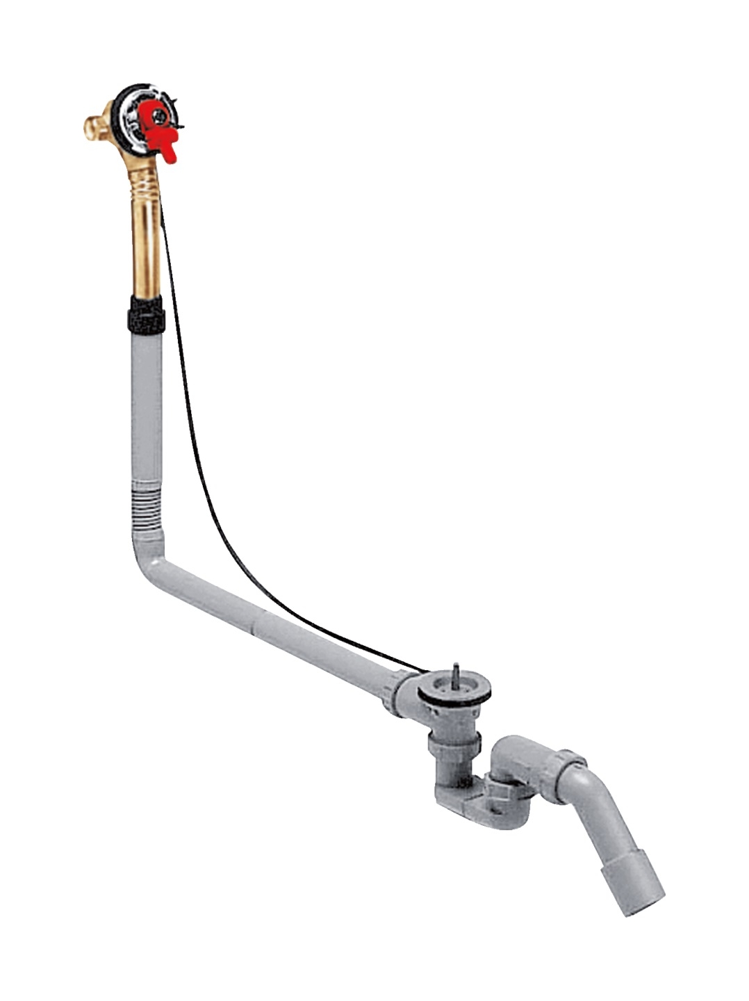 Hansgrohe Exafill siphon de baignoire || 58126180