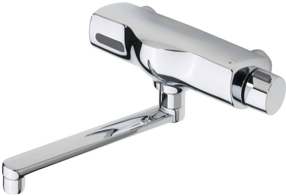 Oras Electra mitigeur de lavabo murale électronique chrome 6179