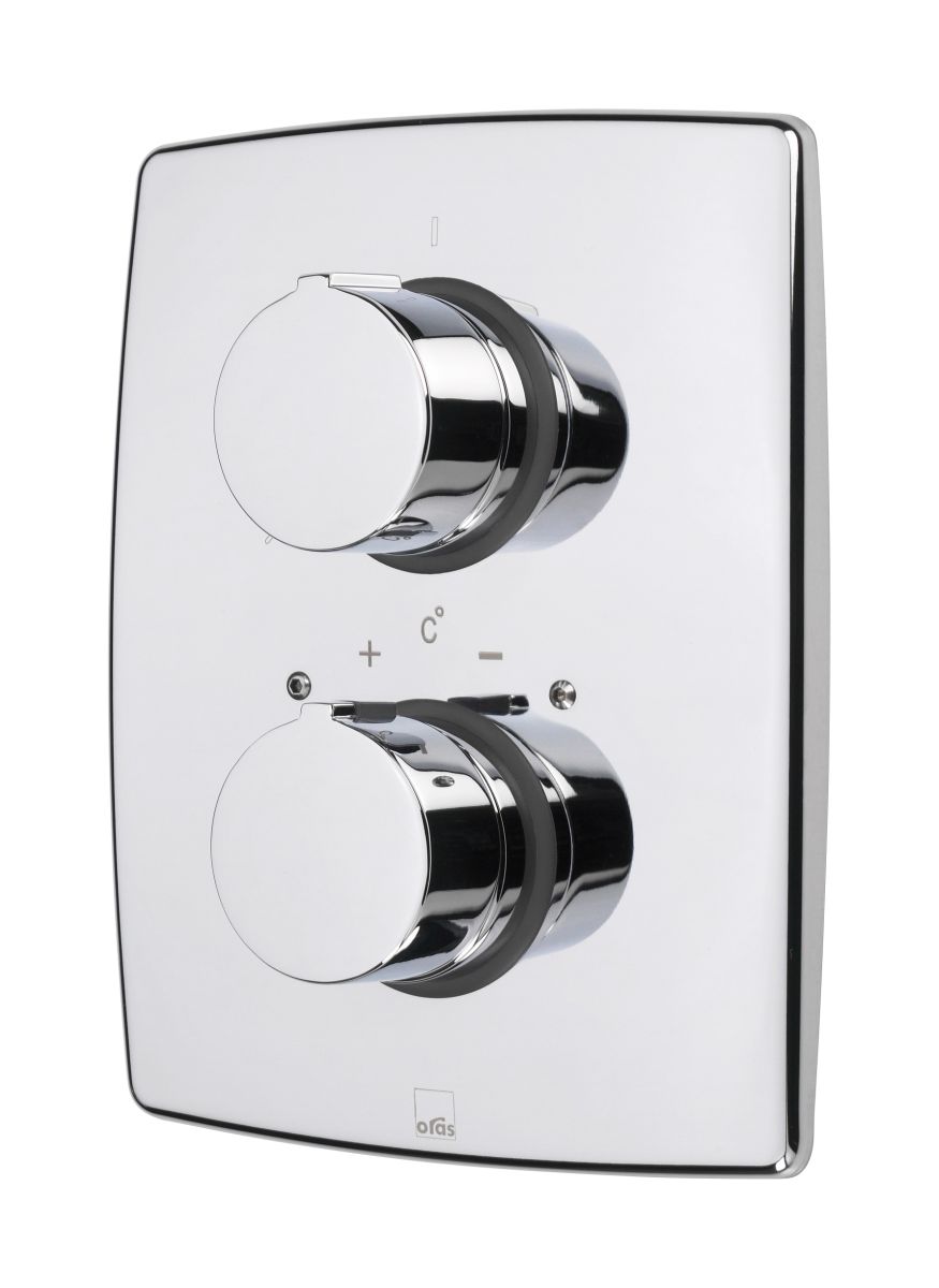 Oras Cubista mitigeur de douche encastrée oui chrome 2887