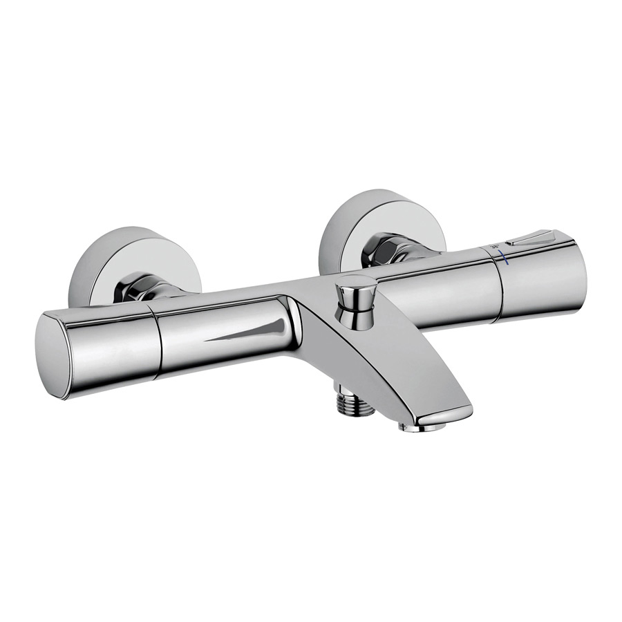 Kludi Zenta mitigeur bain-douche murale oui chrome 351010538