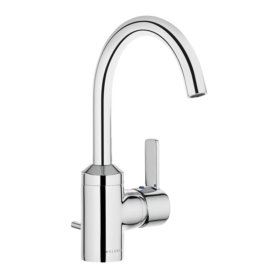 Kludi Zenta mitigeur de lavabo sur pied chrome 382550575