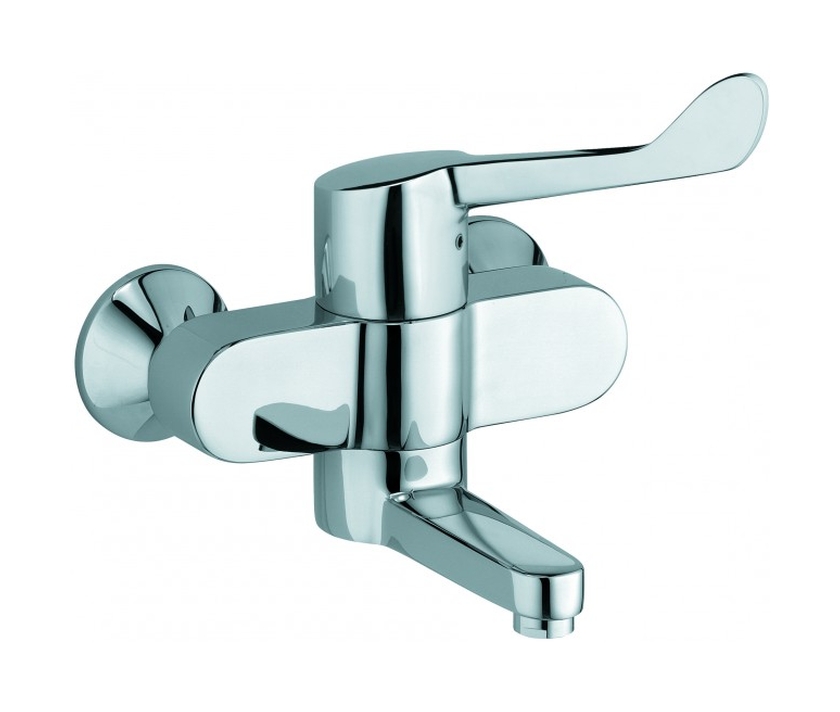 Kludi Medi Care mitigeur de lavabo murale chrome 349220524