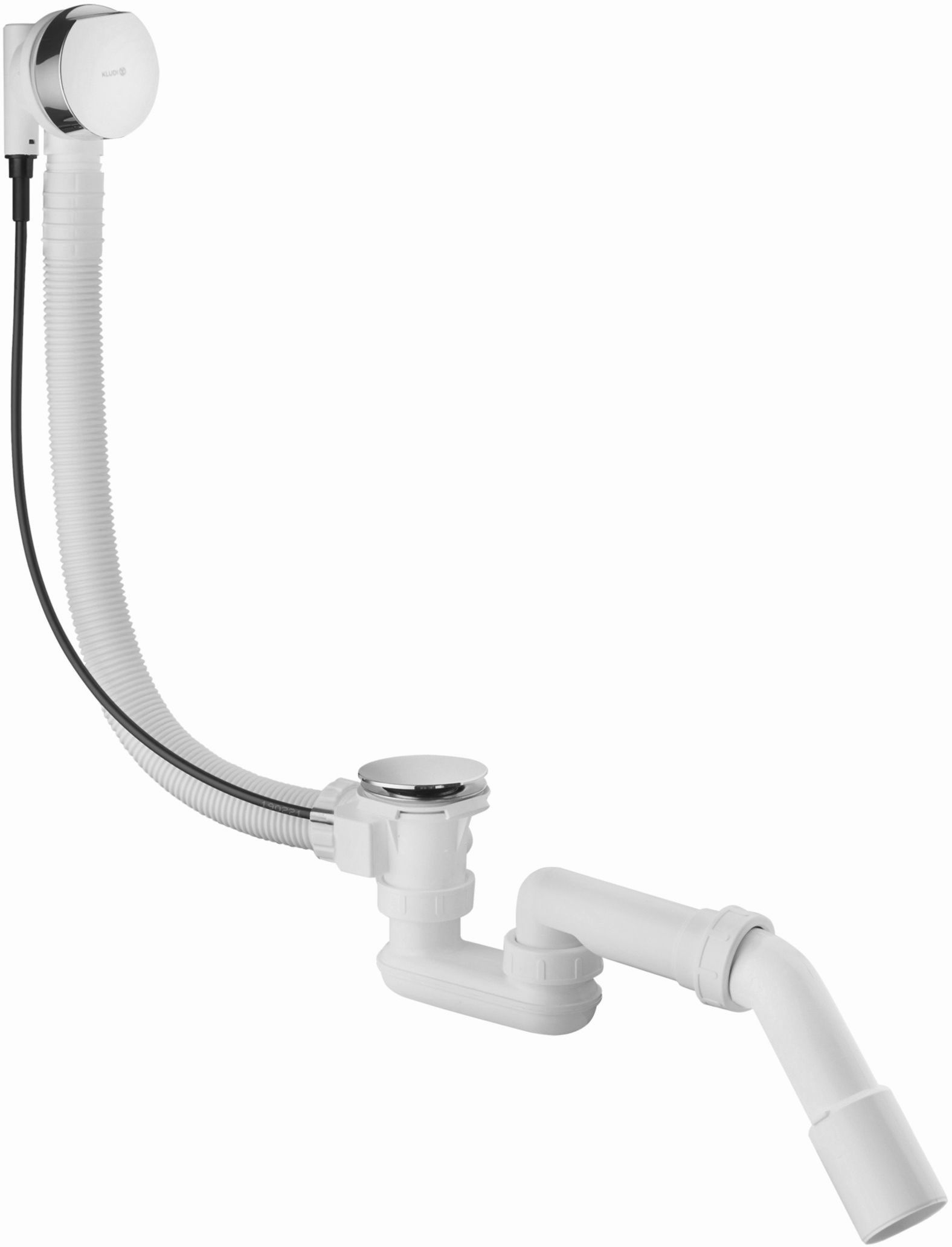 Kludi Rotexa siphon de baignoire chrome 2130005N-00