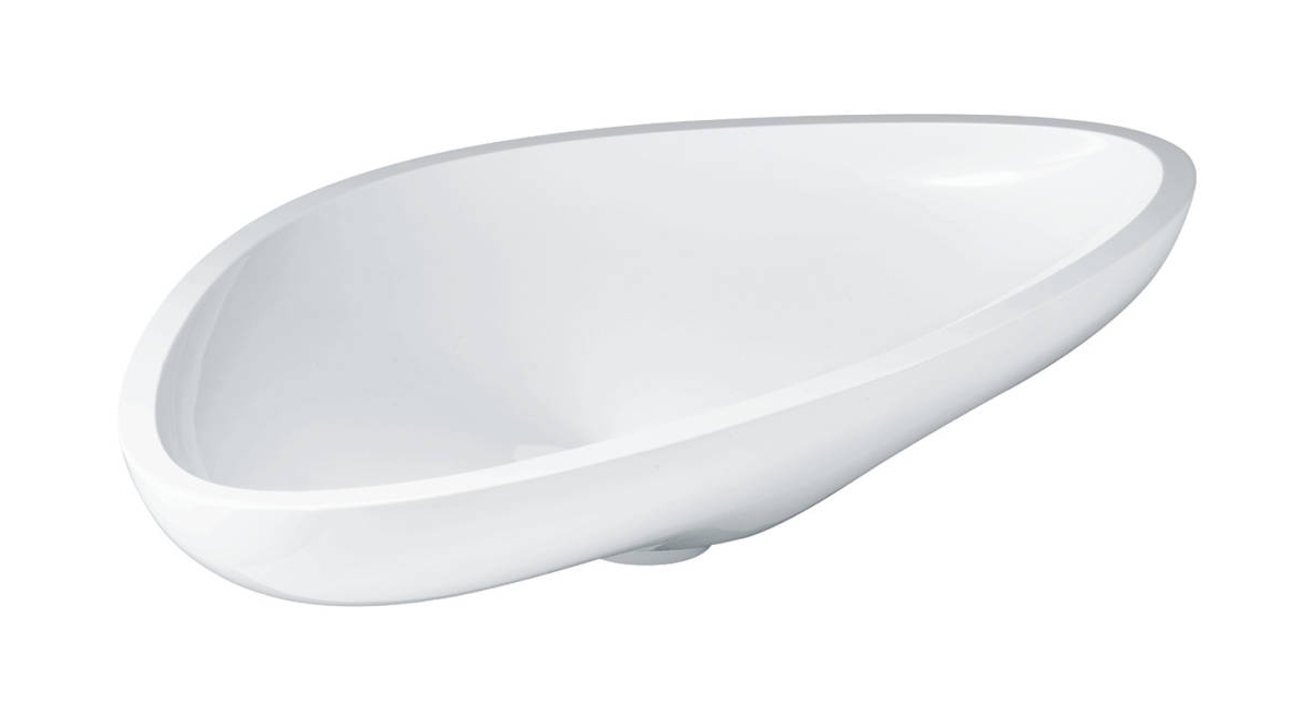Axor Massaud lavabo 80x45 cm à poser blanc brillant 42300000