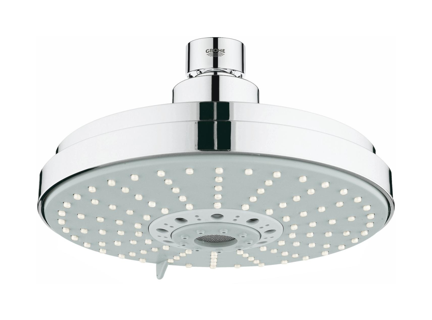 Grohe Rainshower douche à effet de pluie 16x16 cm ronde StarLight Chrome 27134000