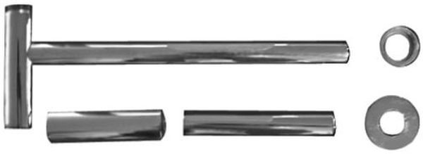 Duravit siphon de lavabo tubulaire chrome 0050361000