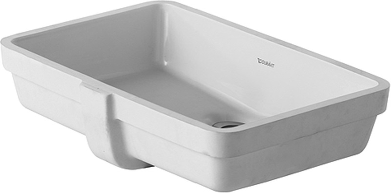 Duravit Vero lavabo 48.5x31.5 cm rectangulaire sous plan blanc brillant 0330480000