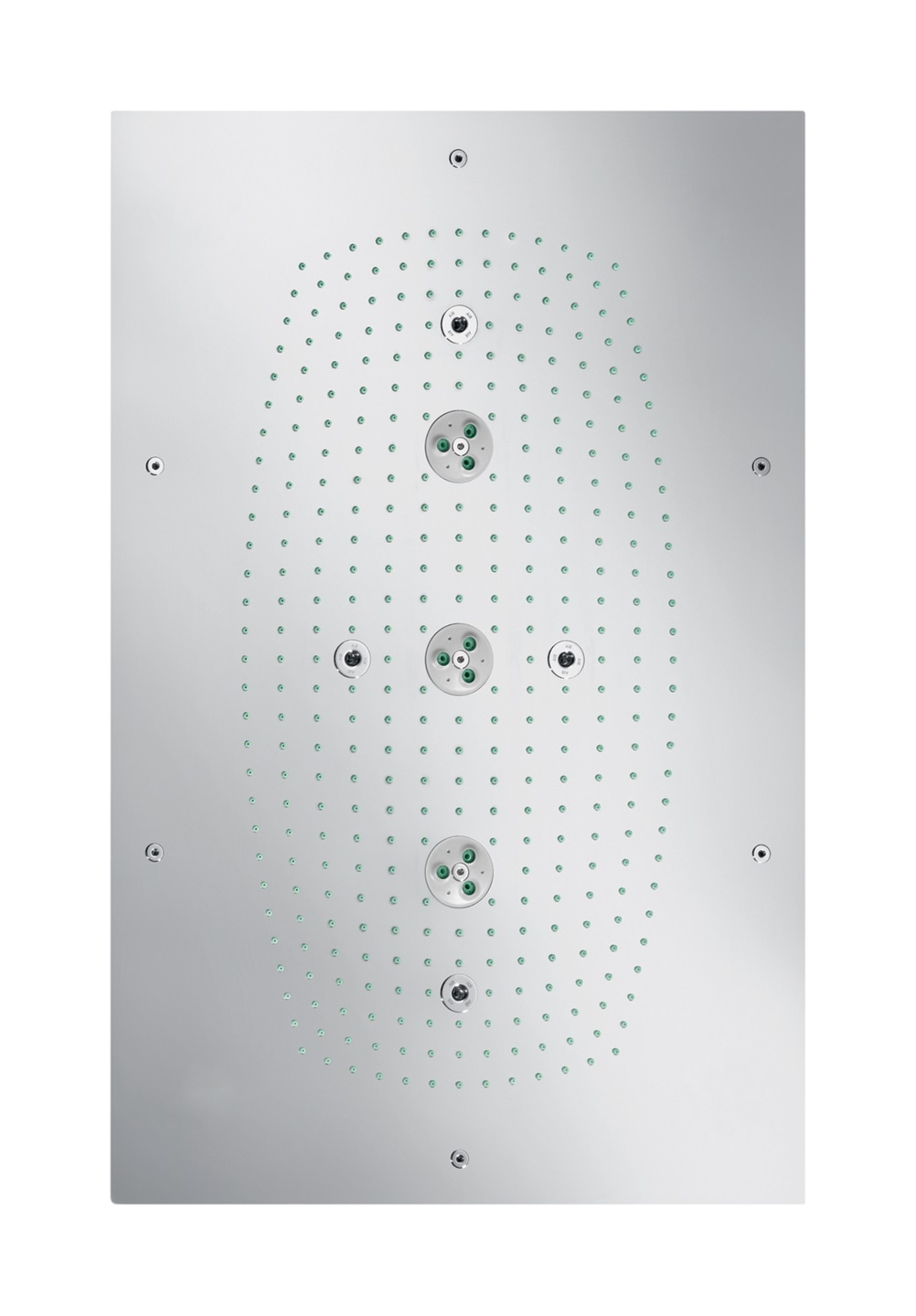 Hansgrohe Raindance douche à effet de pluie 68x46 cm rectangulaire chrome 28417000