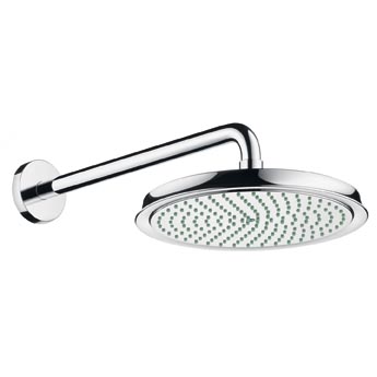 Hansgrohe Raindance douche à effet de pluie 24x24 cm ronde chrome 27424820