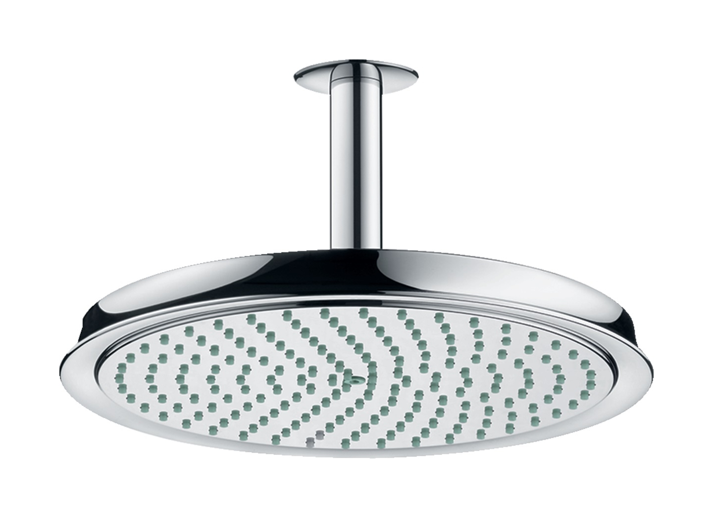 Hansgrohe Raindance douche à effet de pluie 24x24 cm ronde chrome 27405000