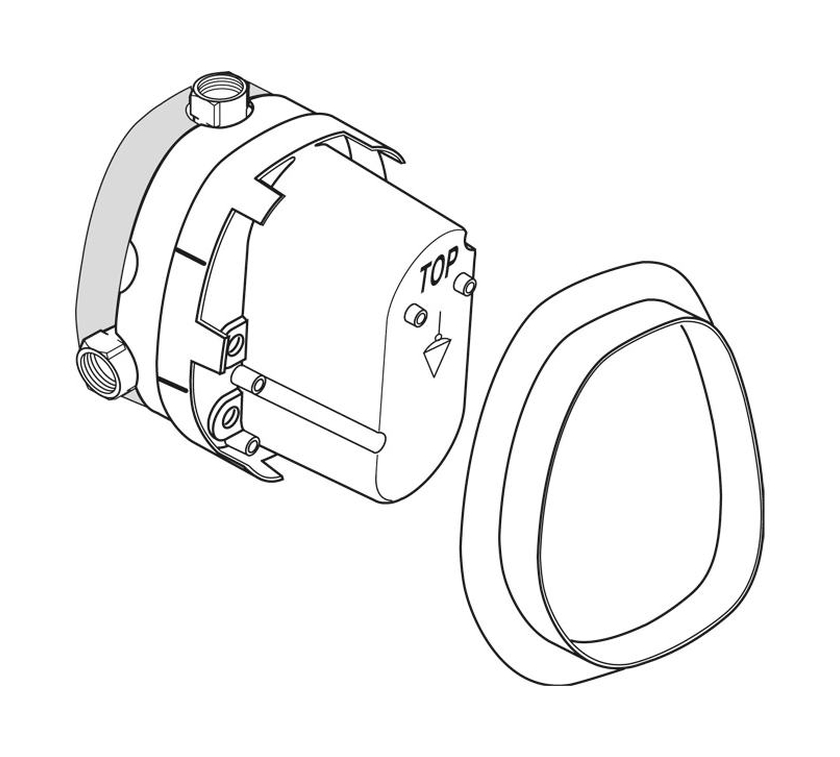 Ideal Standard Marc Newson élément encastré de mitigeur A2659NU