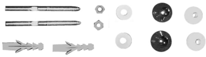 Duravit élément de montage pour urinoir 0050301000