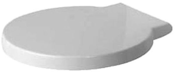 Duravit Starck 1 abattant de wc à descente amortie blanc 0065880099