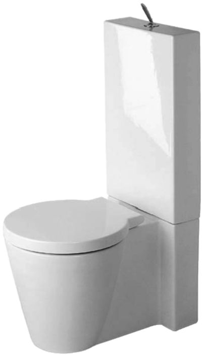 Duravit Starck 1 cuvette de wc compacte blanc 0233090064