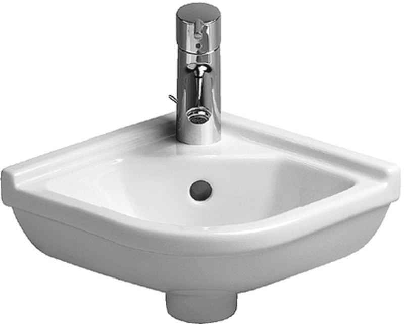 Duravit Starck 3 lavabo 43x38 cm d'angle classique blanc 0752440000