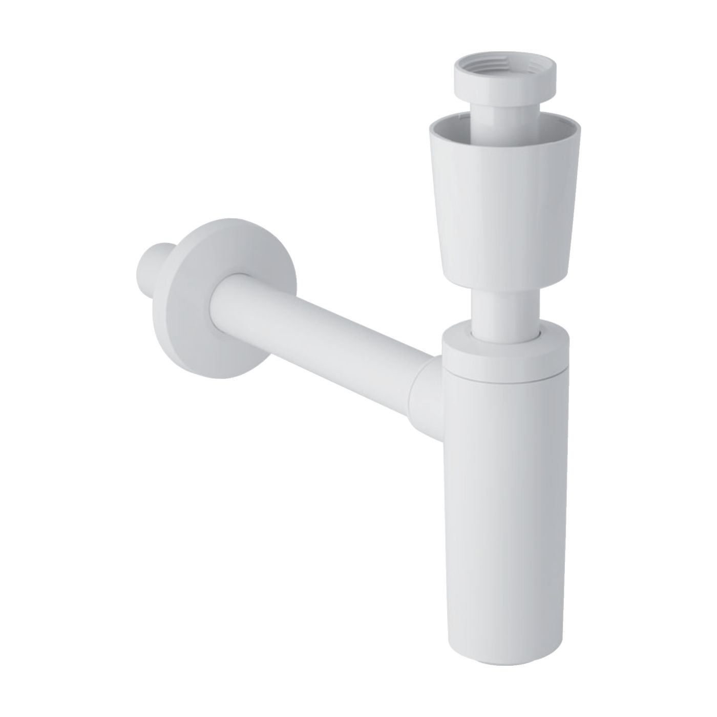 Geberit siphon de lavabo en bouteille blanc 151.034.11.1