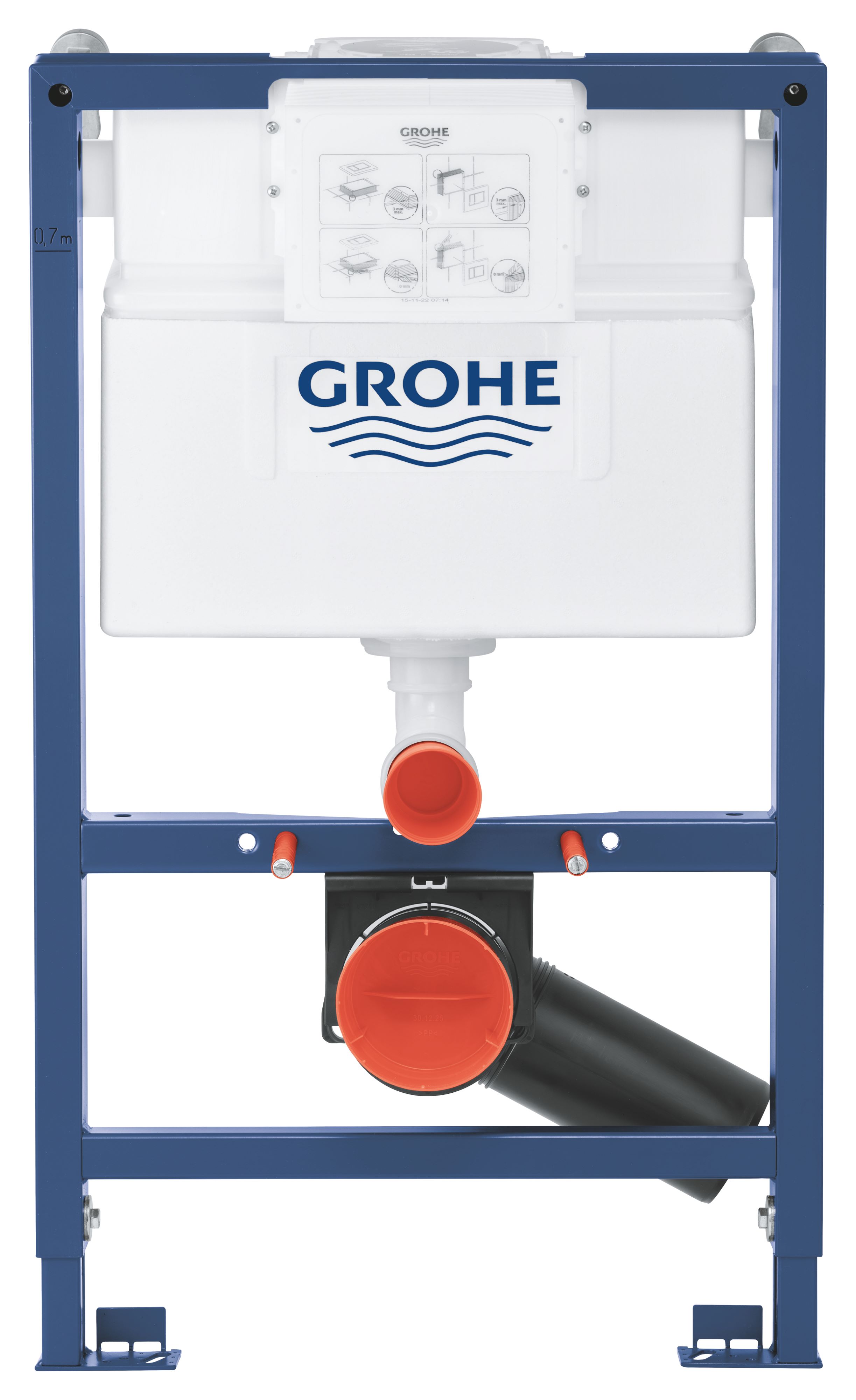 Grohe Rapid SL châssis encastré pour cuvette suspendue 38526000