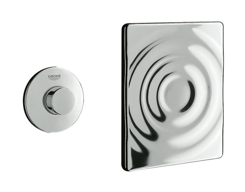 Grohe bouton de chasse d'eau pour WC StarLight Chrome 37059000