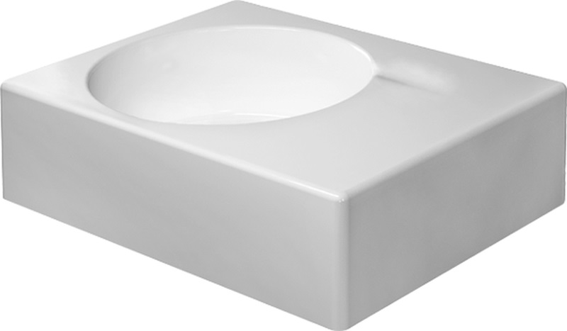 Duravit Design Classics lavabo 61.5x46 cm rectangulaire classique-de meuble blanc 0684600000