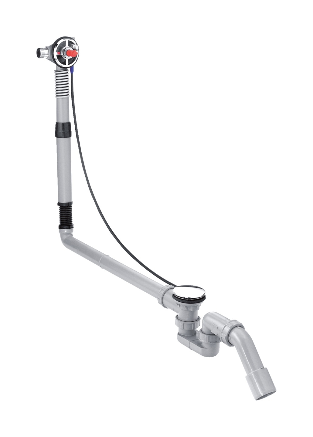 Hansgrohe Exafill siphon de baignoire chrome 58116180