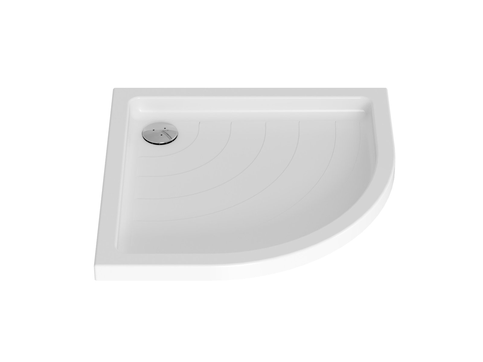 Ravak Ronda receveur de douche semi-circulaire 80x80 cm blanc A214001220
