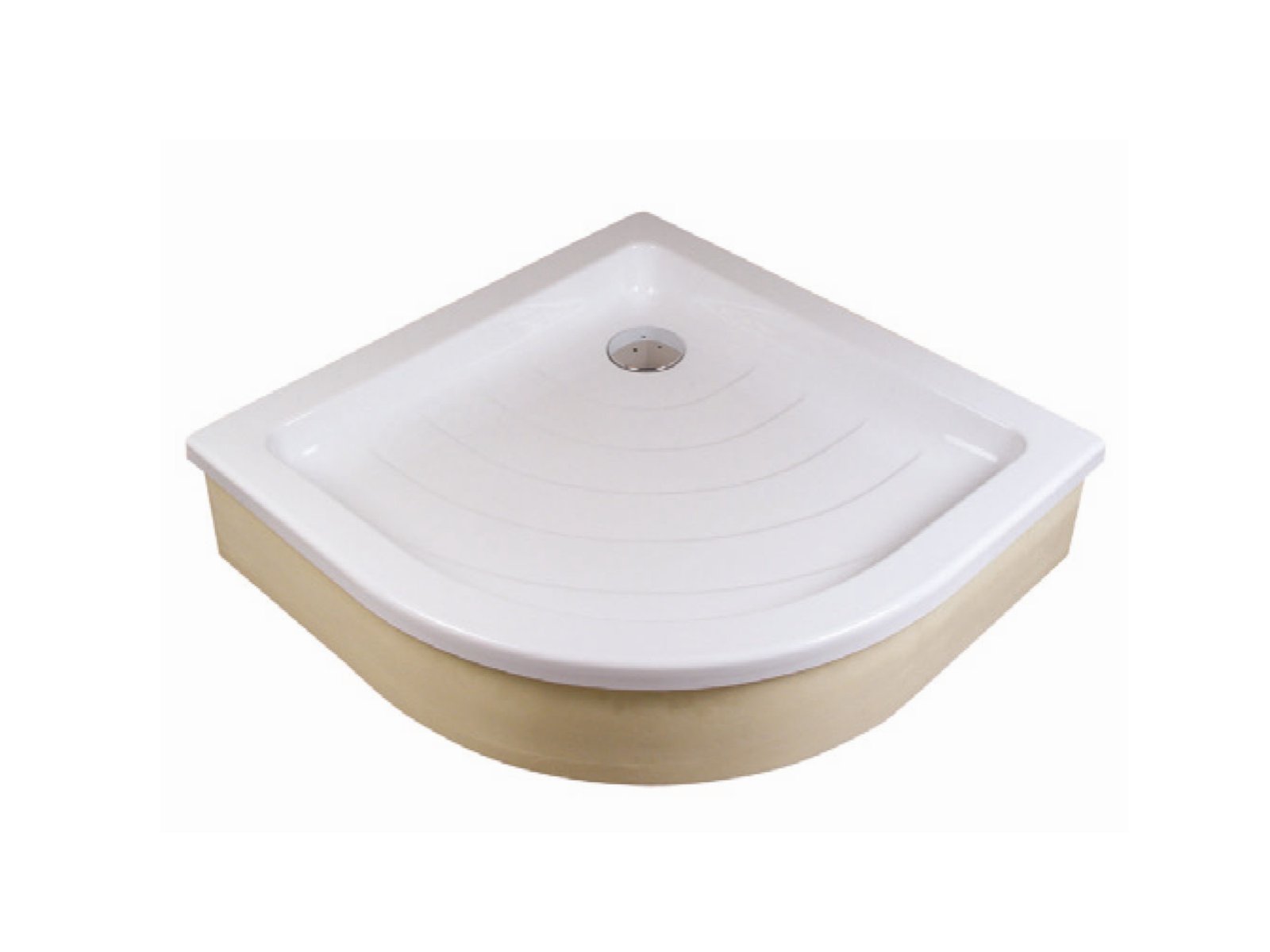 Ravak Ronda receveur de douche semi-circulaire 80x80 cm blanc A204001320