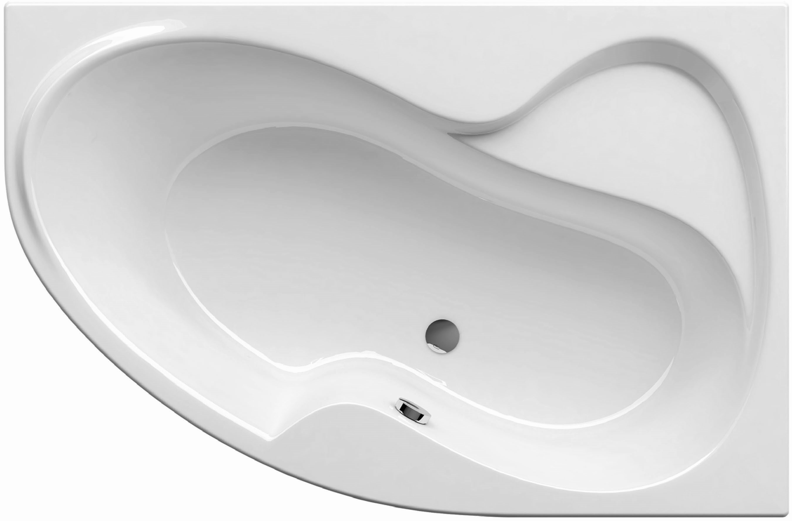 Ravak Rosa II baignoire d’angle 160x105 cm côté droit blanc CL21000000