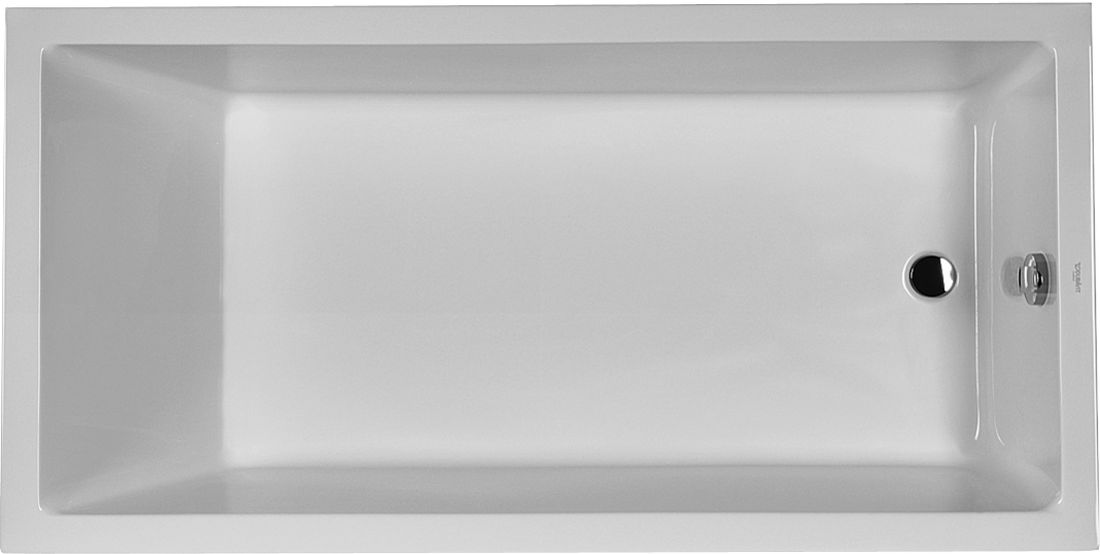Duravit Starck baignoire rectangulaire 180x90 cm blanc 700050000000000