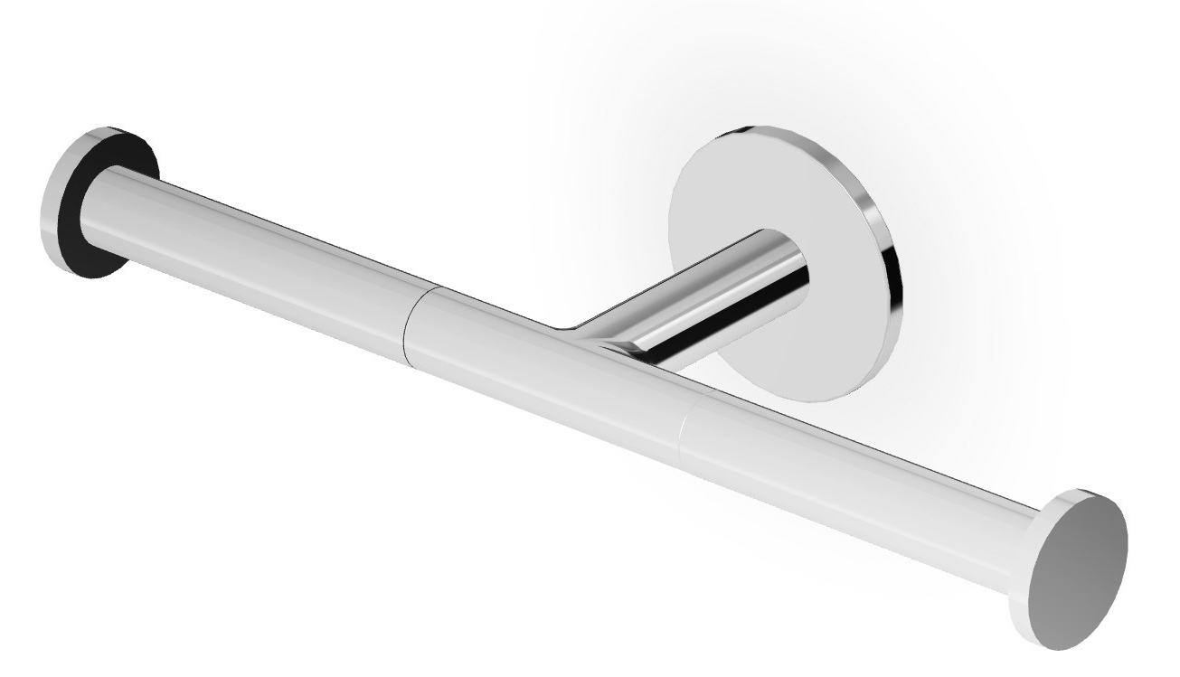 Zucchetti Pan porte-papier toilette chrome ZAC631