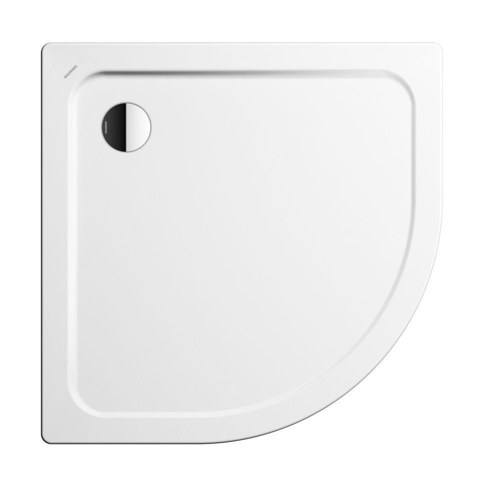 Kaldewei Arrondo receveur de douche semi-circulaire 100x100 cm blanc 460548040001