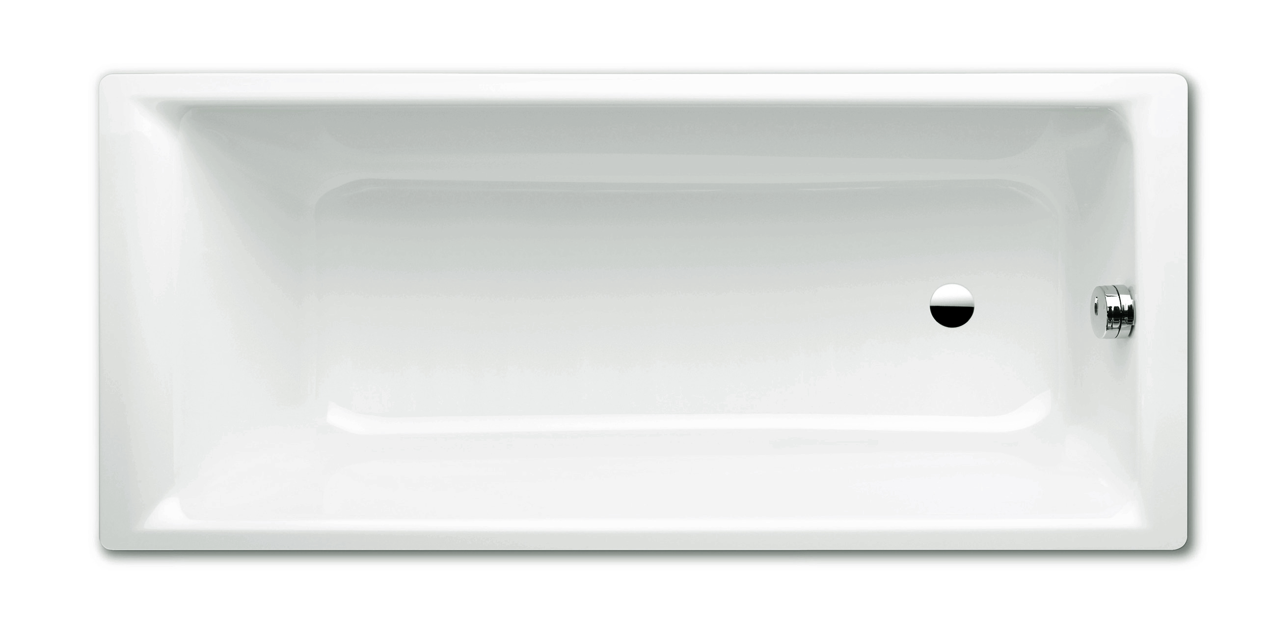 Kaldewei Puro baignoire rectangulaire 170x75 cm blanc 256200010001