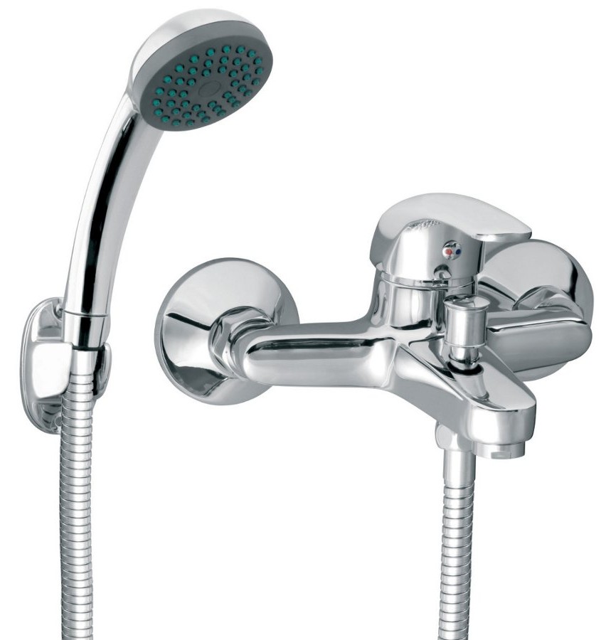 Ferro Vasto mitigeur bain-douche murale chrome BVA11