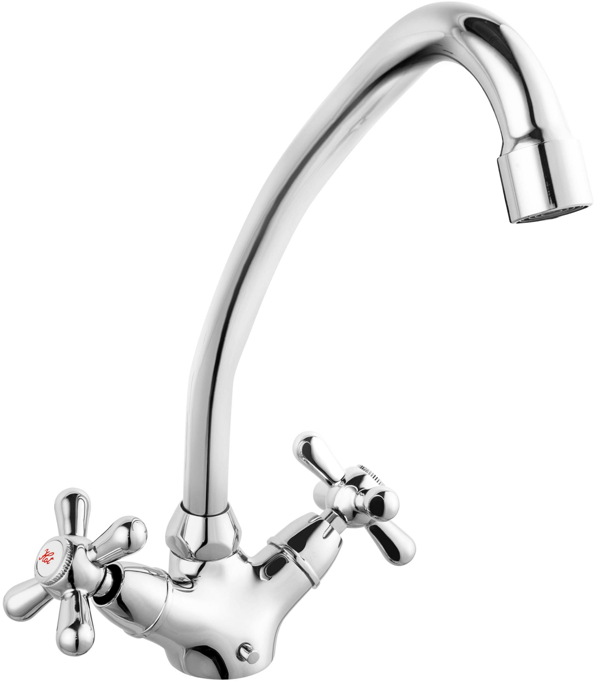 Ferro Retro mitigeur de cuisine sur pied chrome XR4