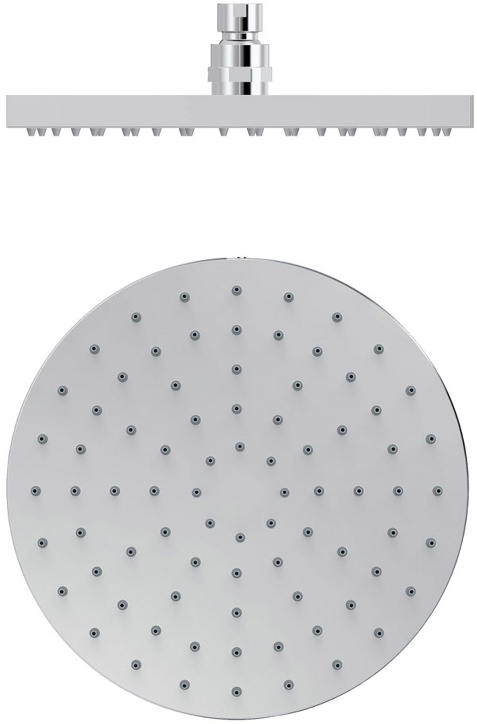 Tres Full douche à effet de pluie 25x25 cm circulaitre chrome 1.34.137.26