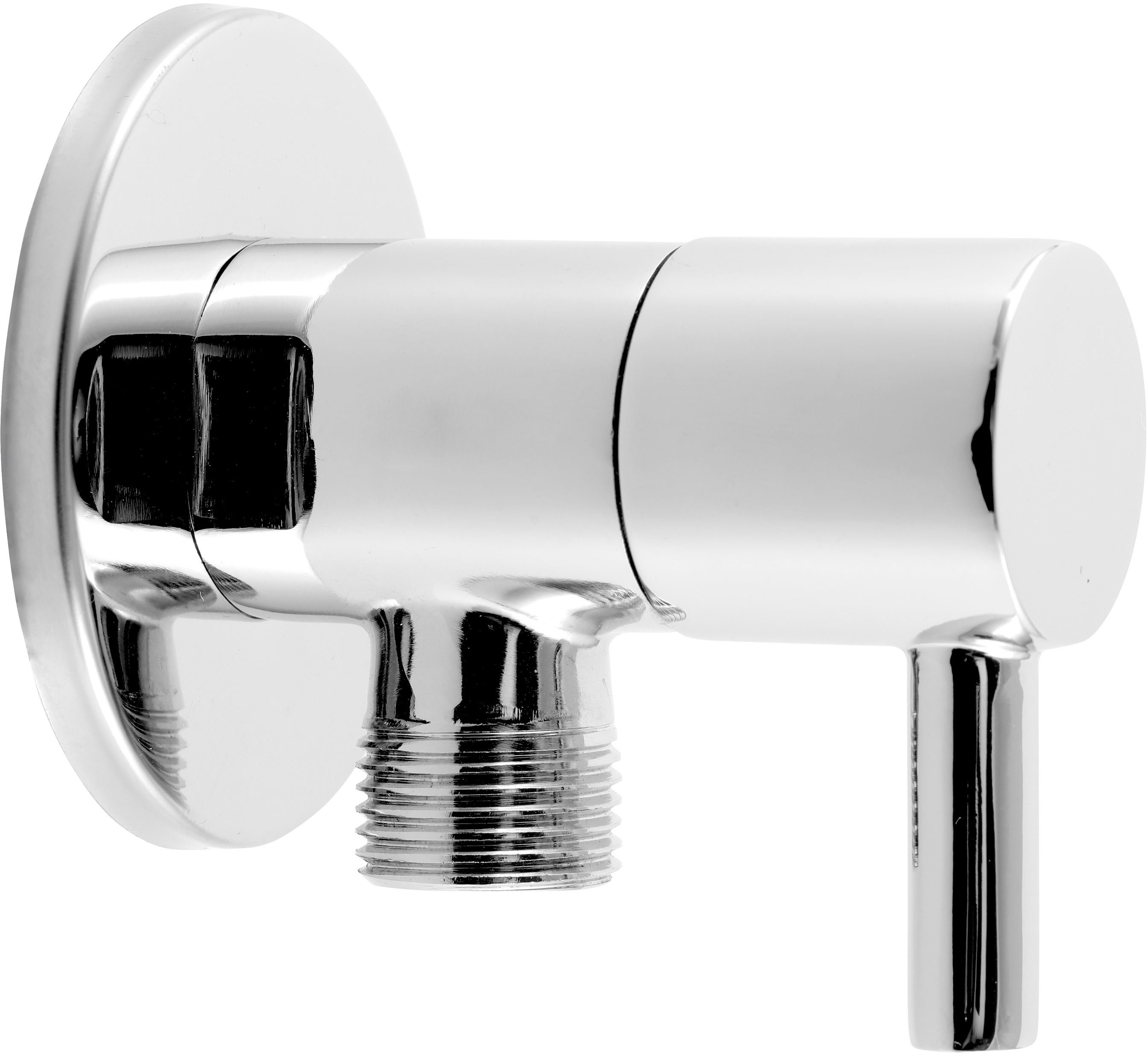 Ferro Rotondo vanne murale d'angle || Z296