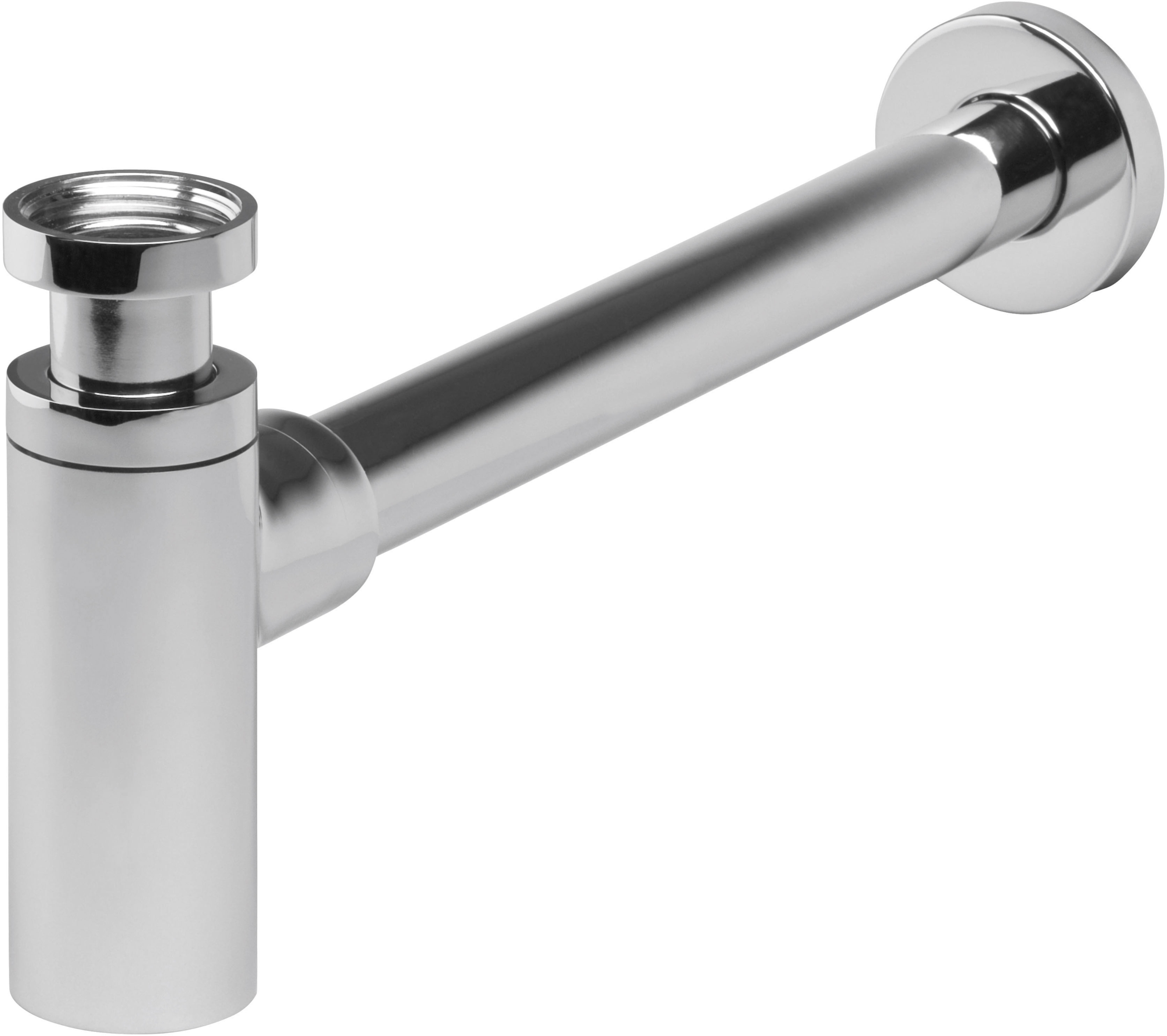 Ferro siphon de lavabo en bouteille chrome S282