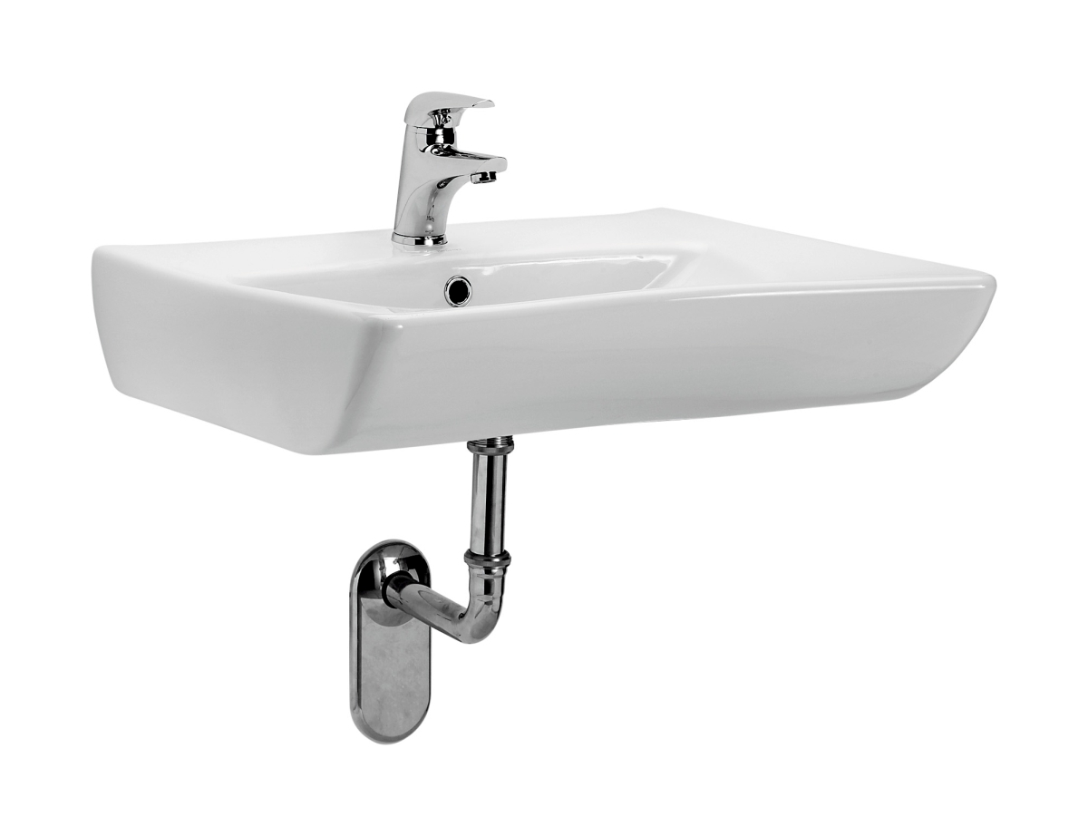 Cersanit Etiuda lavabo 66x55 cm classique pour les handicapés blanc K11-0041