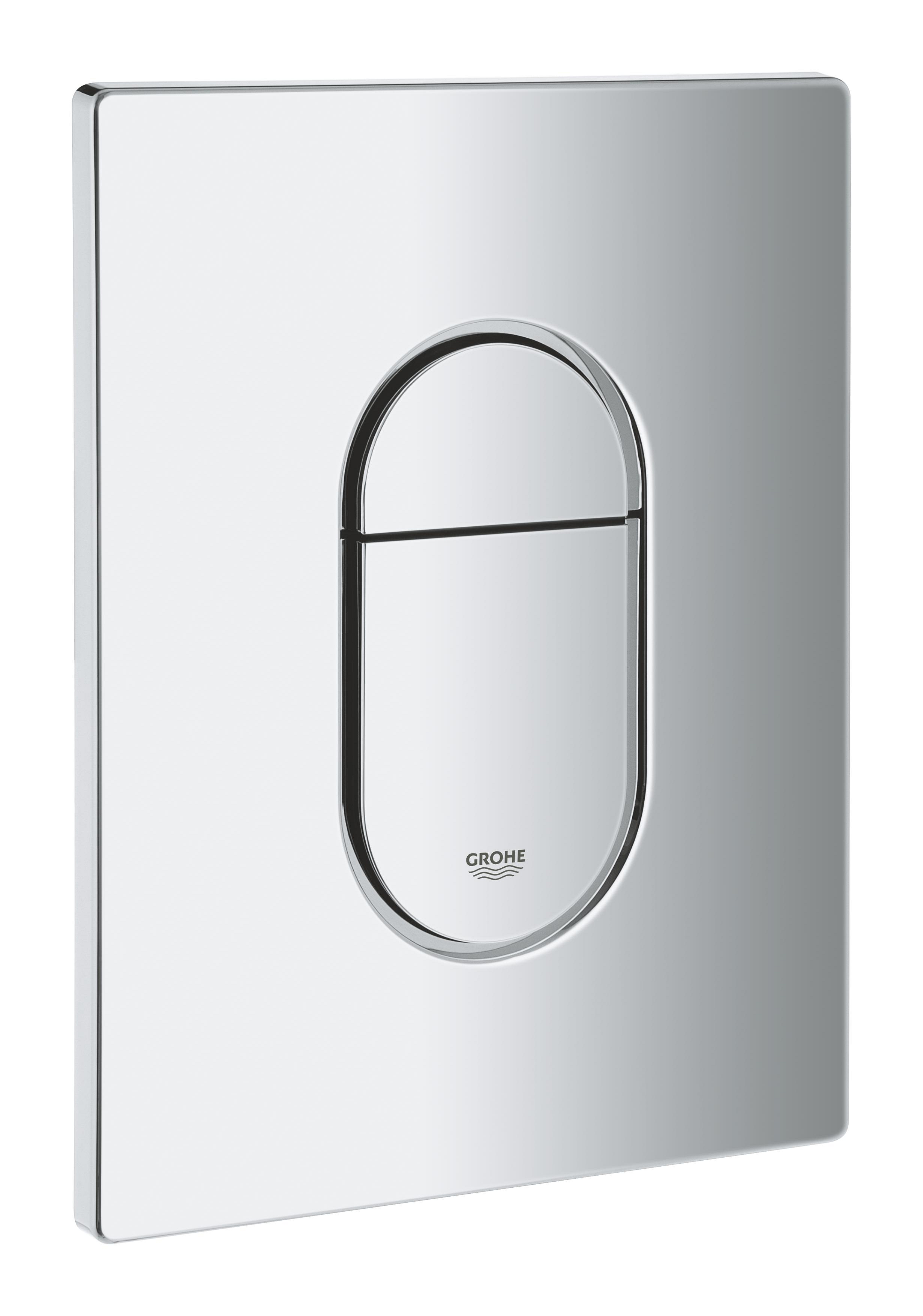 Grohe Arena bouton de chasse d'eau pour WC chrome brillant 38844000