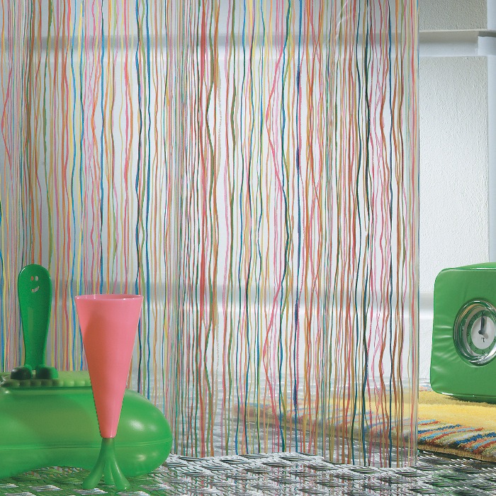 Sealskin Rigato rideau de douche 200x180 cm multicolore 212181302