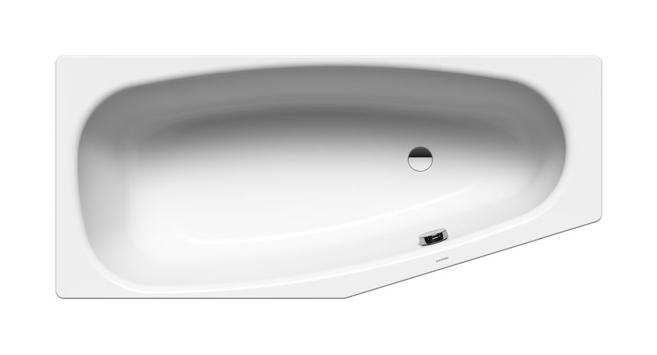 Kaldewei Mini baignoire d’angle 157x75 cm côté droit blanc 224600010001