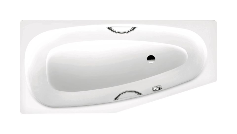 Kaldewei Mini Star baignoire d’angle 157x75 cm côté droit blanc 224700010001