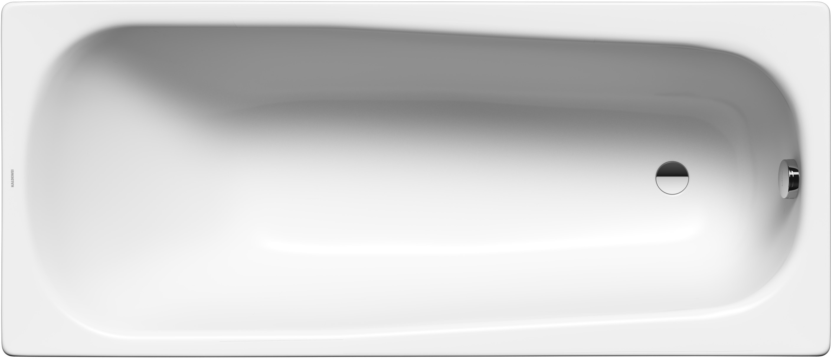 Kaldewei Saniform Plus baignoire rectangulaire 175x75 cm blanc 112200010001