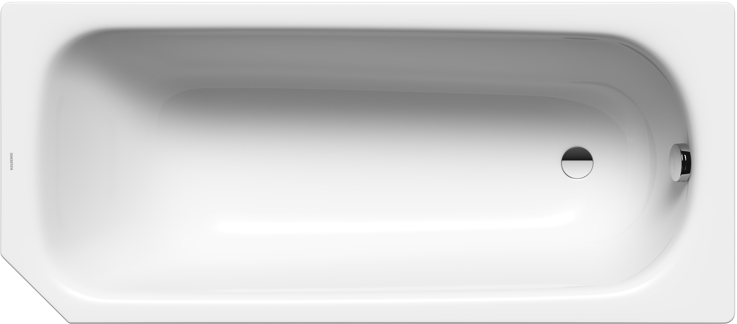 Kaldewei Saniform V1-V4 baignoire rectangulaire 160x70 cm blanc 192100010001