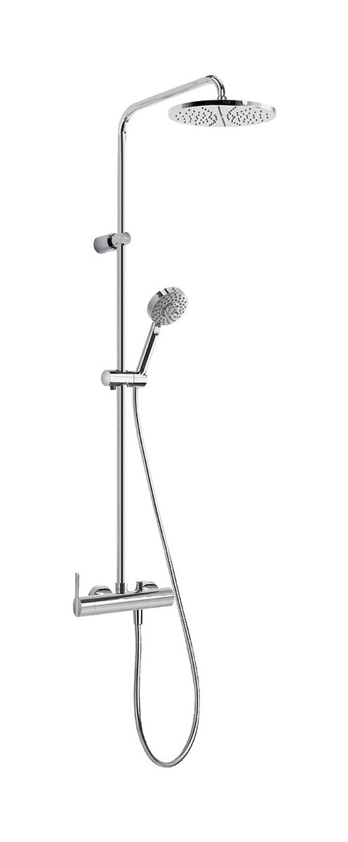 Tres Lex-Tres ensemble de douche mural oui chrome 1.81.191
