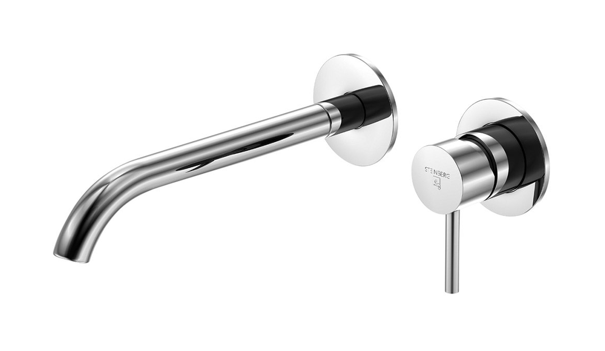 Steinberg 100 mitigeur de lavabo encastrée chrome 1001820