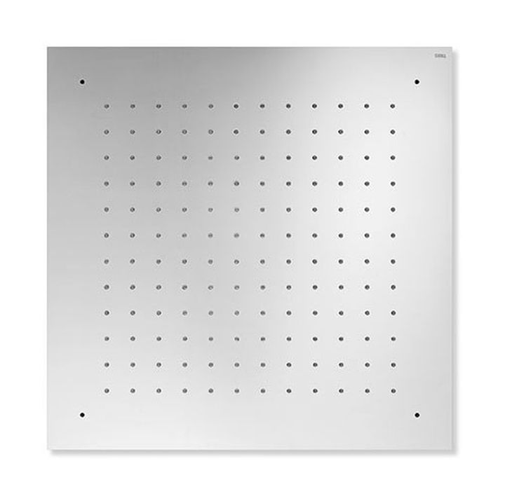 Tres Exclusive douche à effet de pluie 38x38 cm carrée chrome 1.34.944
