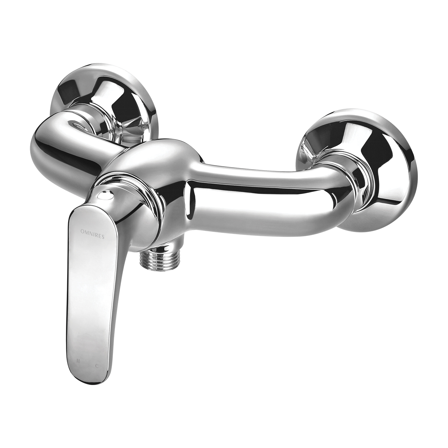 Omnires Art Deco mitigeur de douche murale chrome AD5140CR