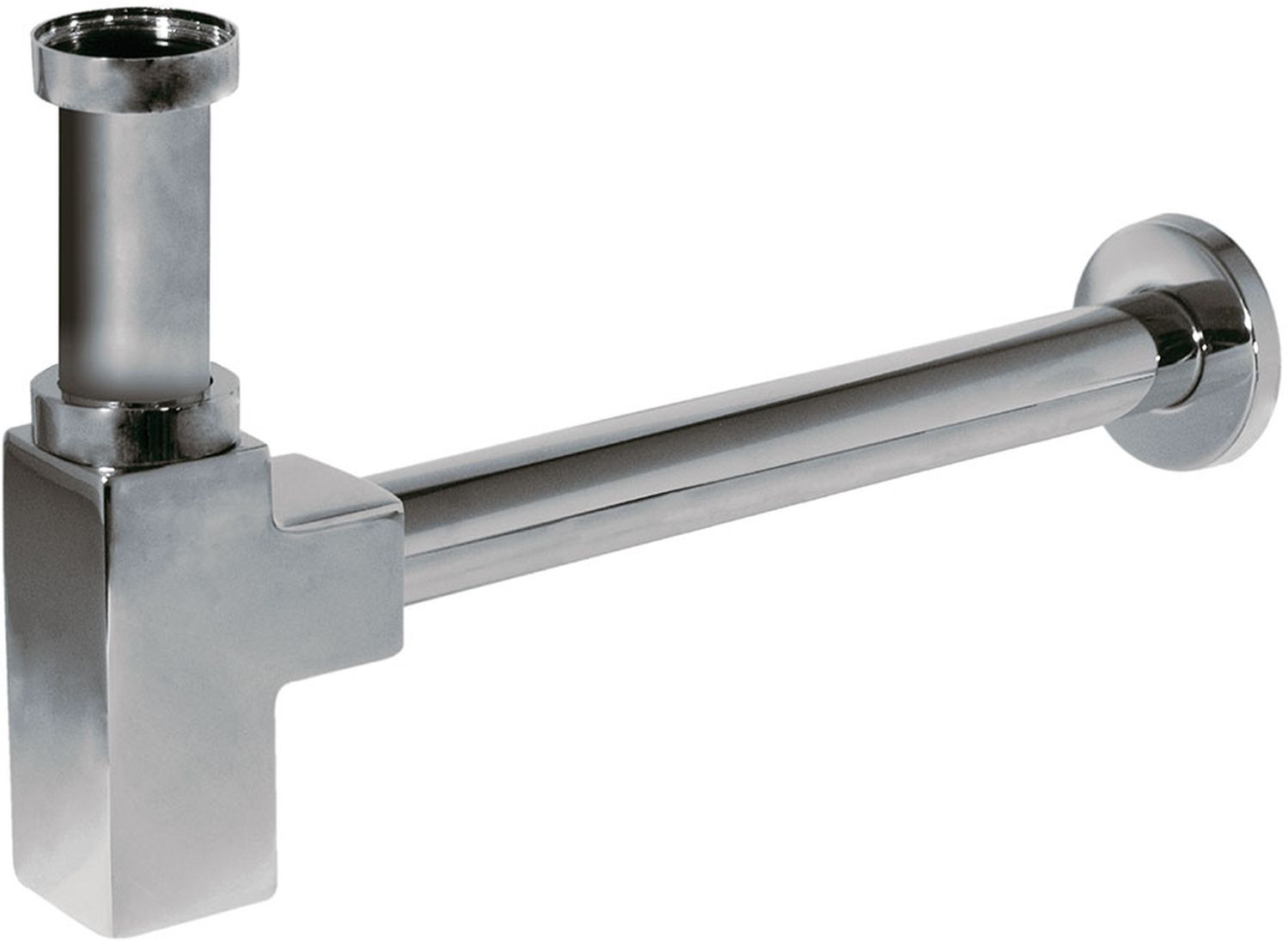 Tres Selection siphon de lavabo en bouteille chrome 1.34.634.20