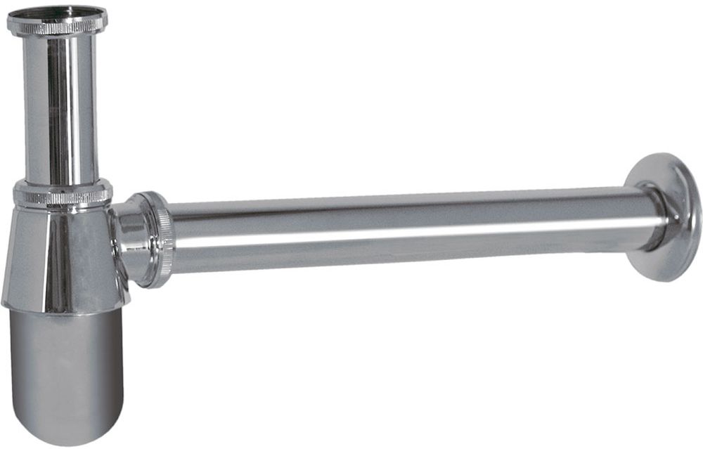 Tres Selection siphon de lavabo en bouteille chrome 1.34.634.30